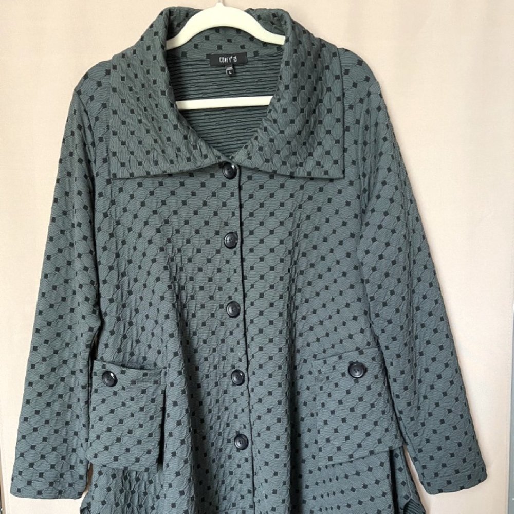soft, textured COMFY USA jacket